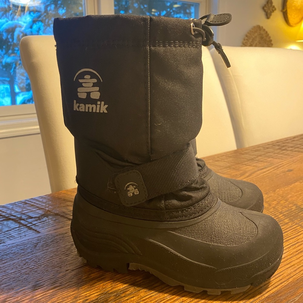 Kids Kamik Waterproof Insulated Winter Boots with box